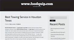 Desktop Screenshot of foodquip.com