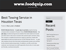 Tablet Screenshot of foodquip.com